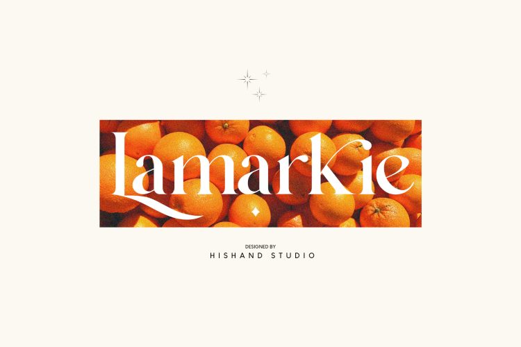 Lamarkie Elegant Typeface