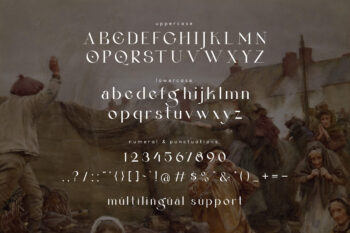 La Gagliane Classic Modern Font