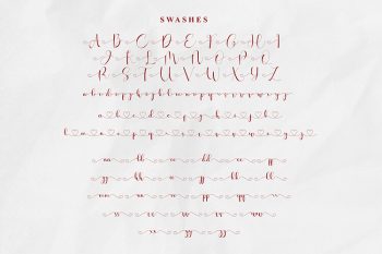 wina aprilina script font