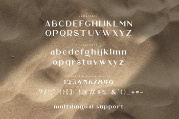 MARDE SAUVE Display Font