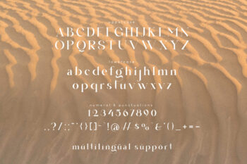 Buljirya Modern Serif Font