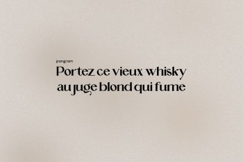 Elegant Display Font
