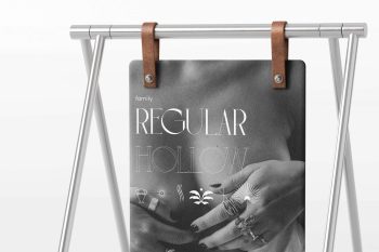 elegant serif font