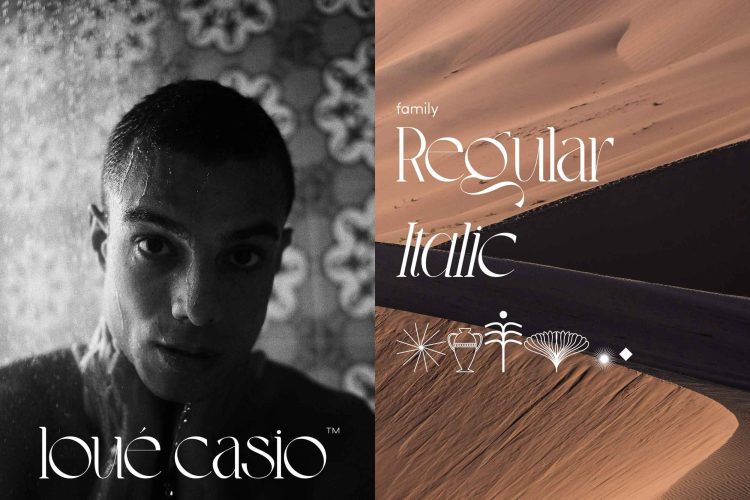 font duo script serif font