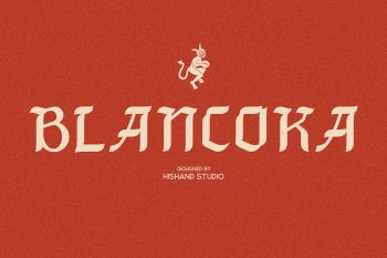 blancoka font