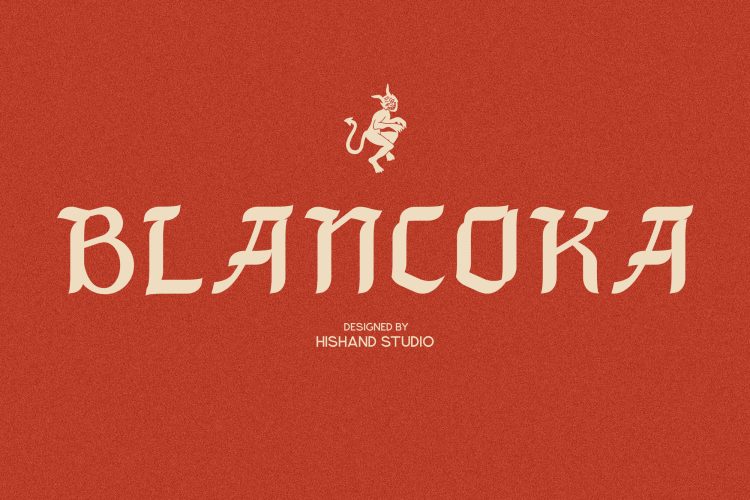 blancoka font