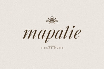 mapalie font
