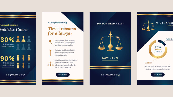 Elegant Fonts for Luxury Lawyer and Legal Marketing
