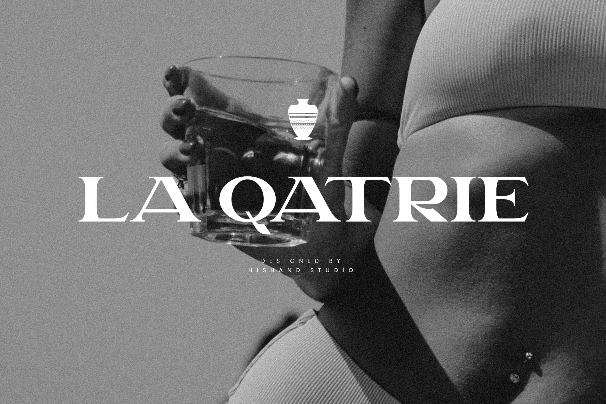 La Qatrie Display Font