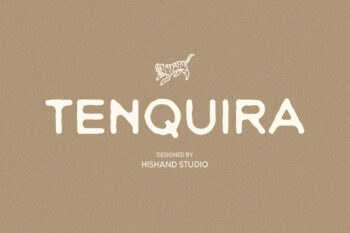 Tenquira Hand-Drawn Sans Serif