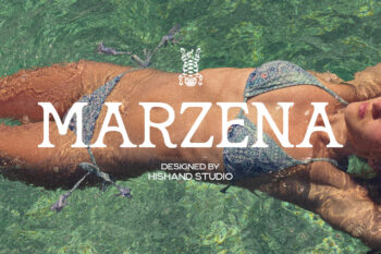 Marzena Display Font