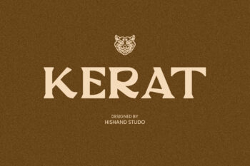 Kerat Serif Font