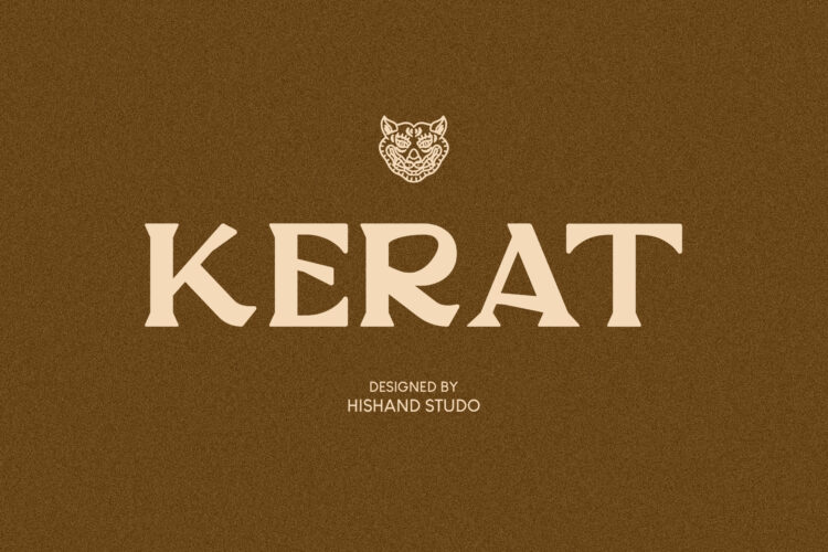 Kerat Serif Font