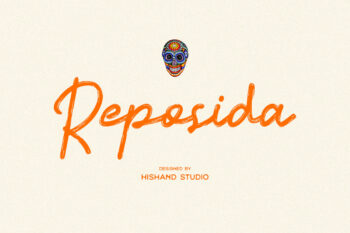 Reposida Brush Font