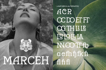 Marzena Display Font