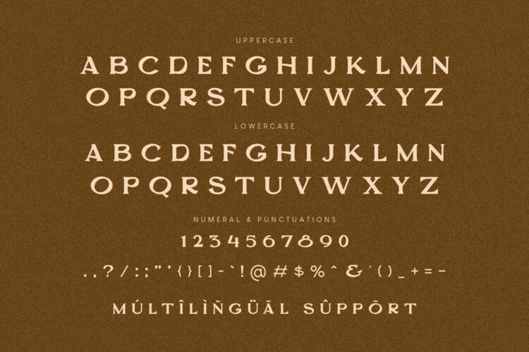 Kerat Serif Font